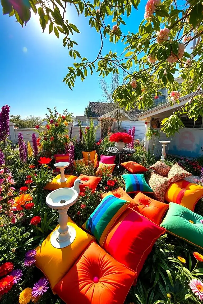 Colorful Garden Accessories