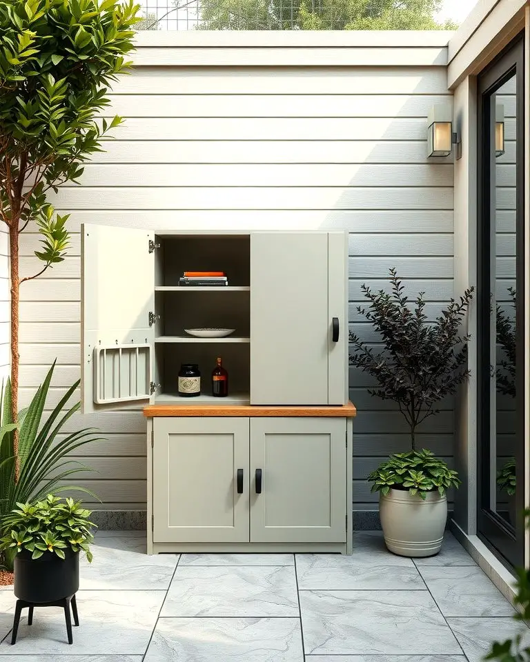 Compact Outdoor Cabinet
