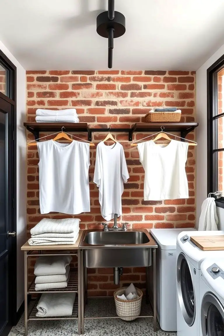 Wall-Mounted Drying Lines