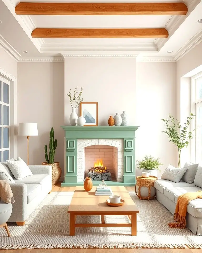 Contemporary Pistachio Finish