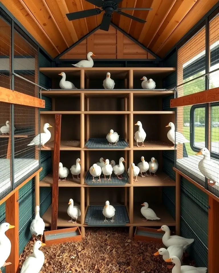 Multi-Level Duck House