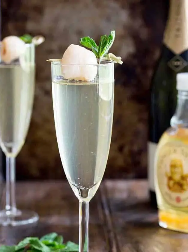 Lychee Ginger Fizz