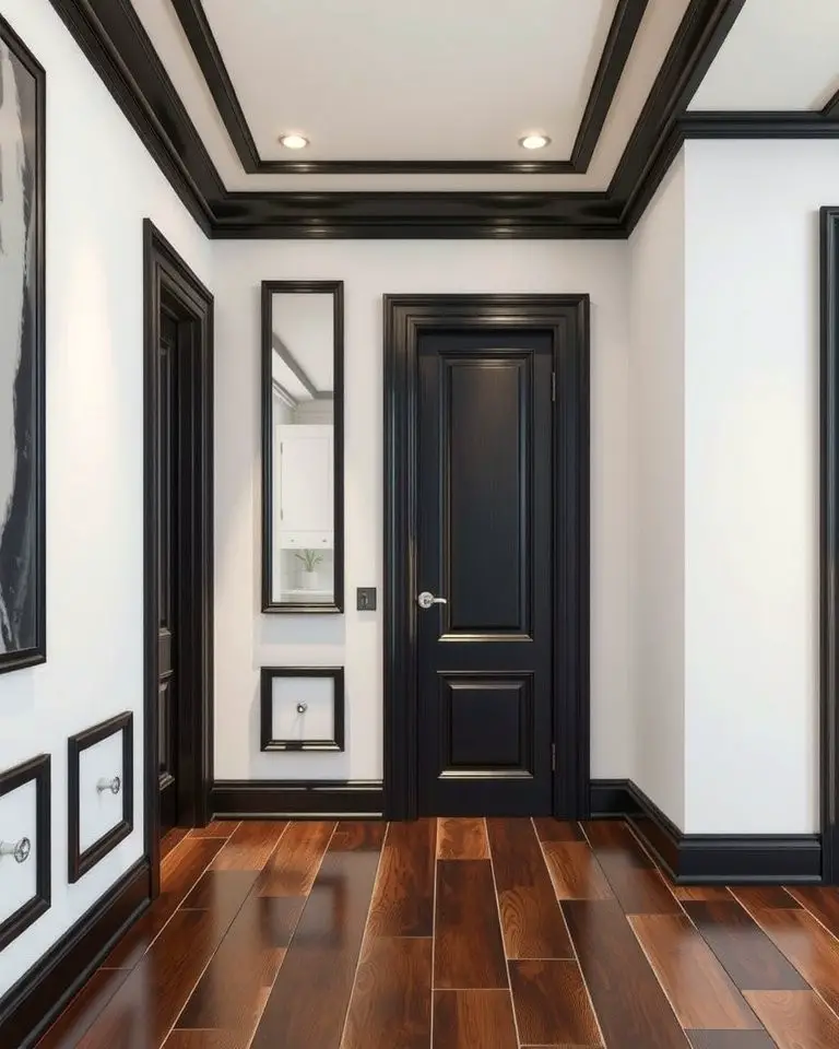 Contrasting Inner and Outer Trim