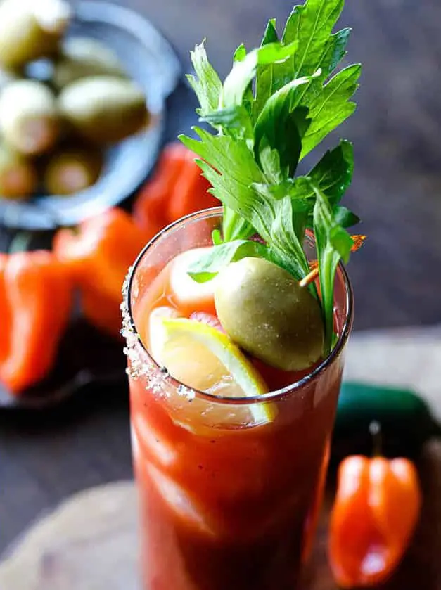 Bourbon Bloody Mary
