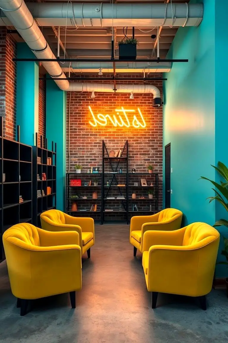 Bold Color Contrasts