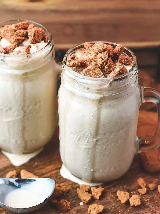 Biscoff & Cream Boozy Milkshake