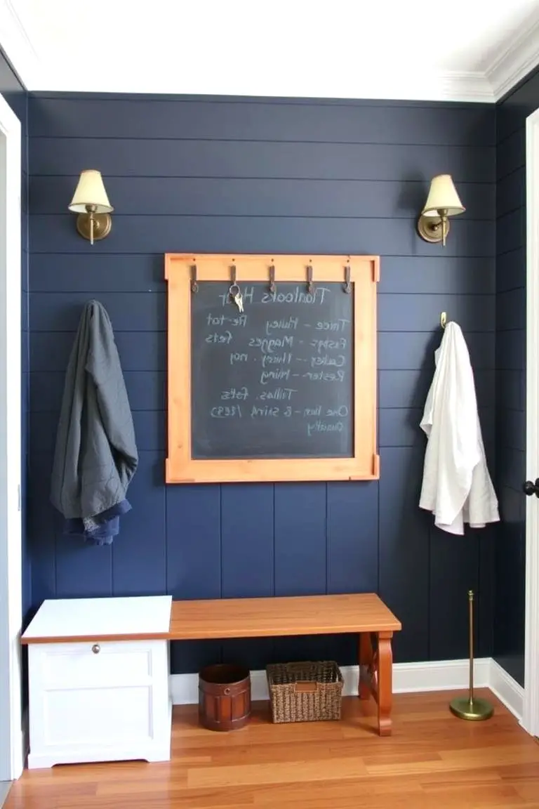 Functional Magnetic/Chalkboard Wall