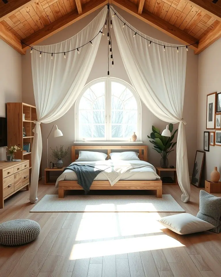 Minimalist Canopy Beds