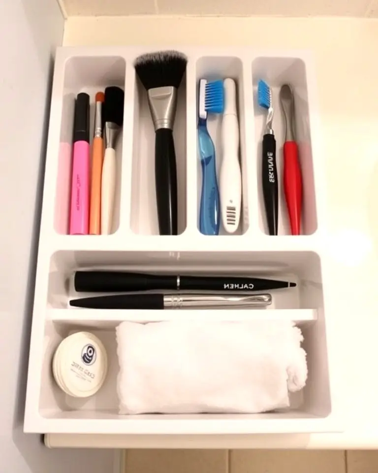 Rectangular Tray with Dividers