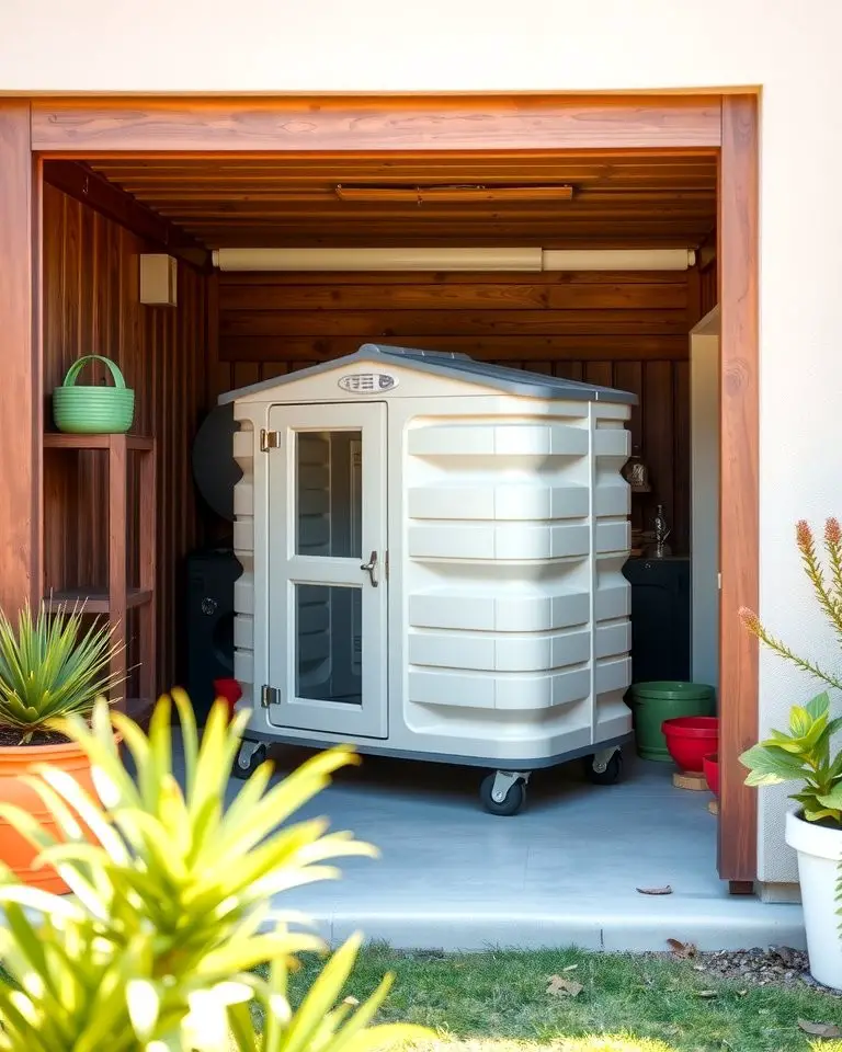 Rolling Storage Shed