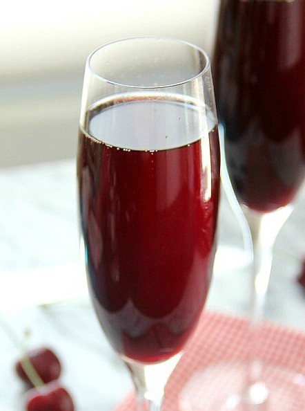 Cherry Bellinis