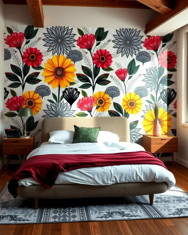 Wallpapered Backdrop
