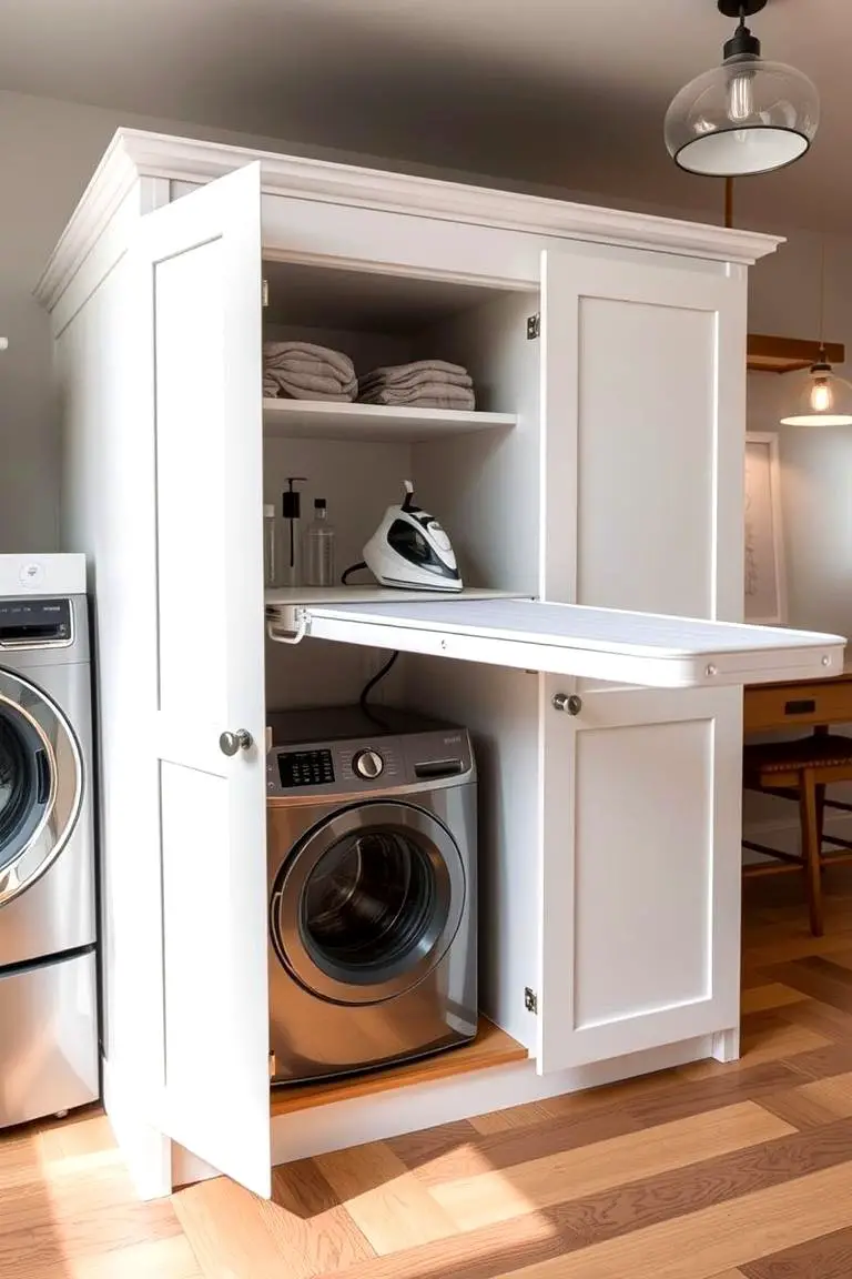 Convertible Ironing Board Storage