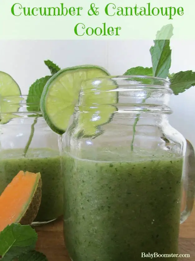 Cucumber and Cantaloupe Summer Cooler