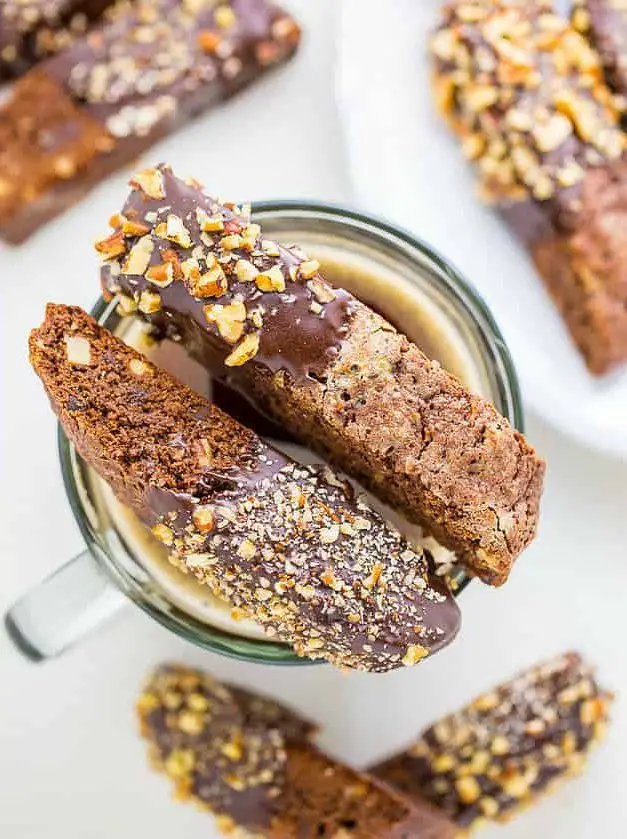 Chocolate Pecan Biscotti
