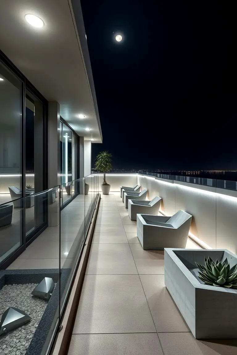 Sleek Contemporary Terrace
