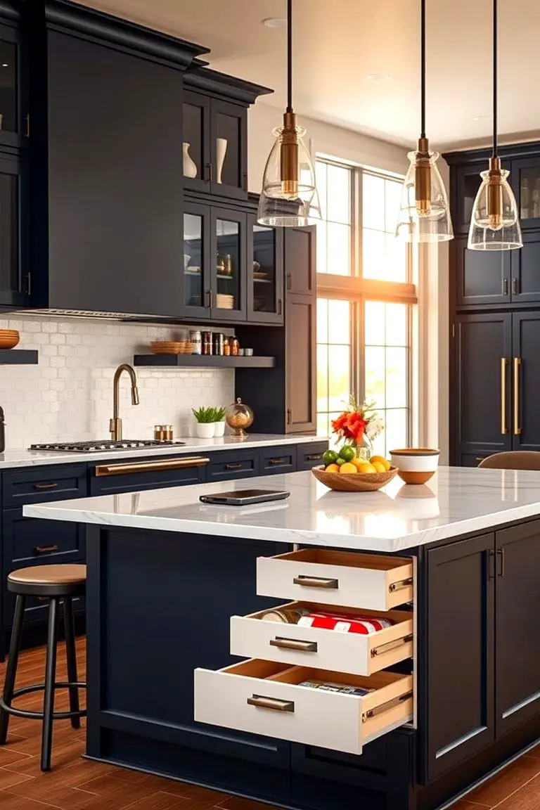 Multi-Functional Kitchen Island
