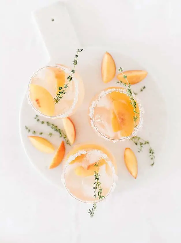 Peach Lemonade Spritzer