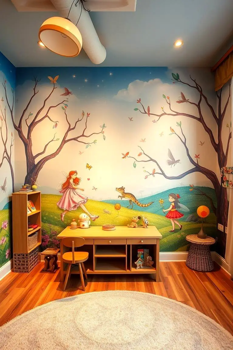 Whimsical Wall Murals