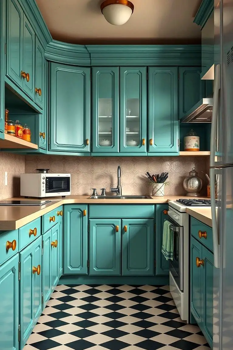 Vintage Teal Revival