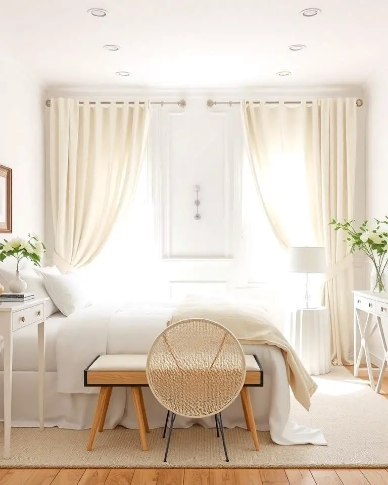 Cream Curtains for Sophistication