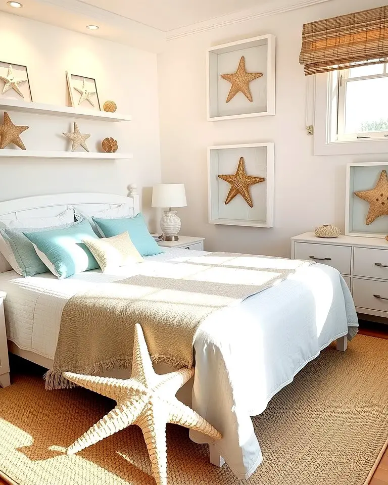 Starfish and Sand Dollar Displays