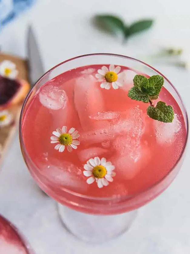 Blood Orange Chamomile Spritz