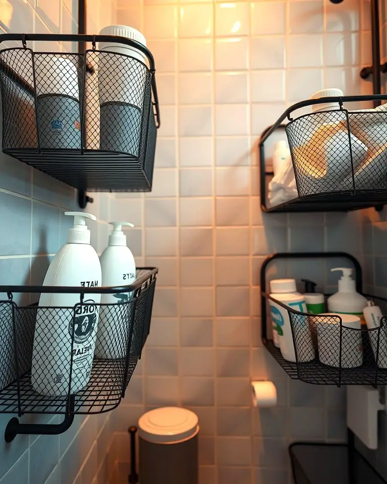 Wire Mesh Storage Baskets