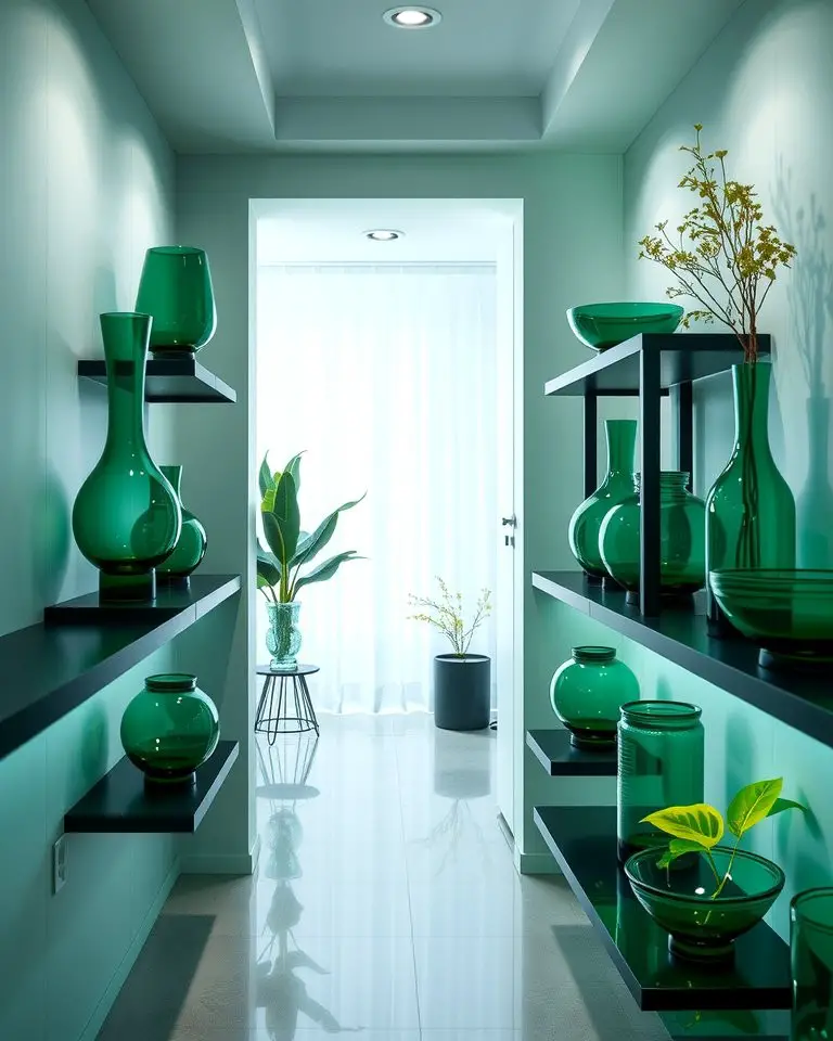 Green Glass Elements