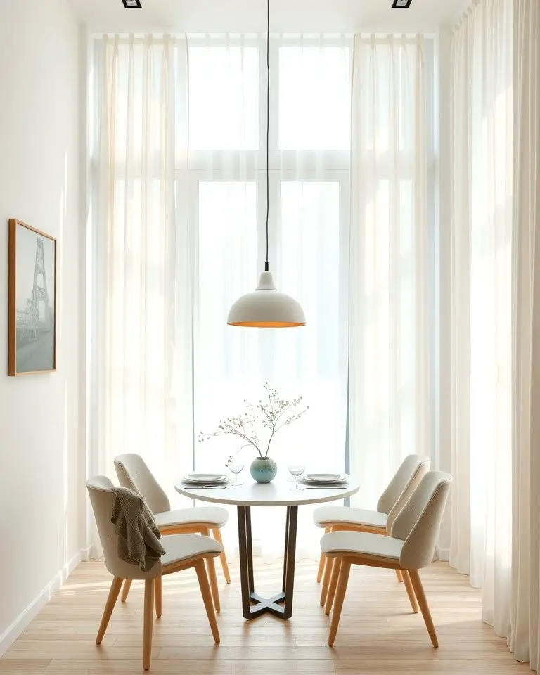 Sheer Elegance for Natural Light