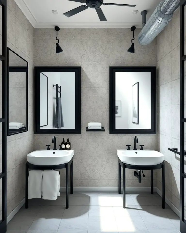 Metal-Framed Mirrors