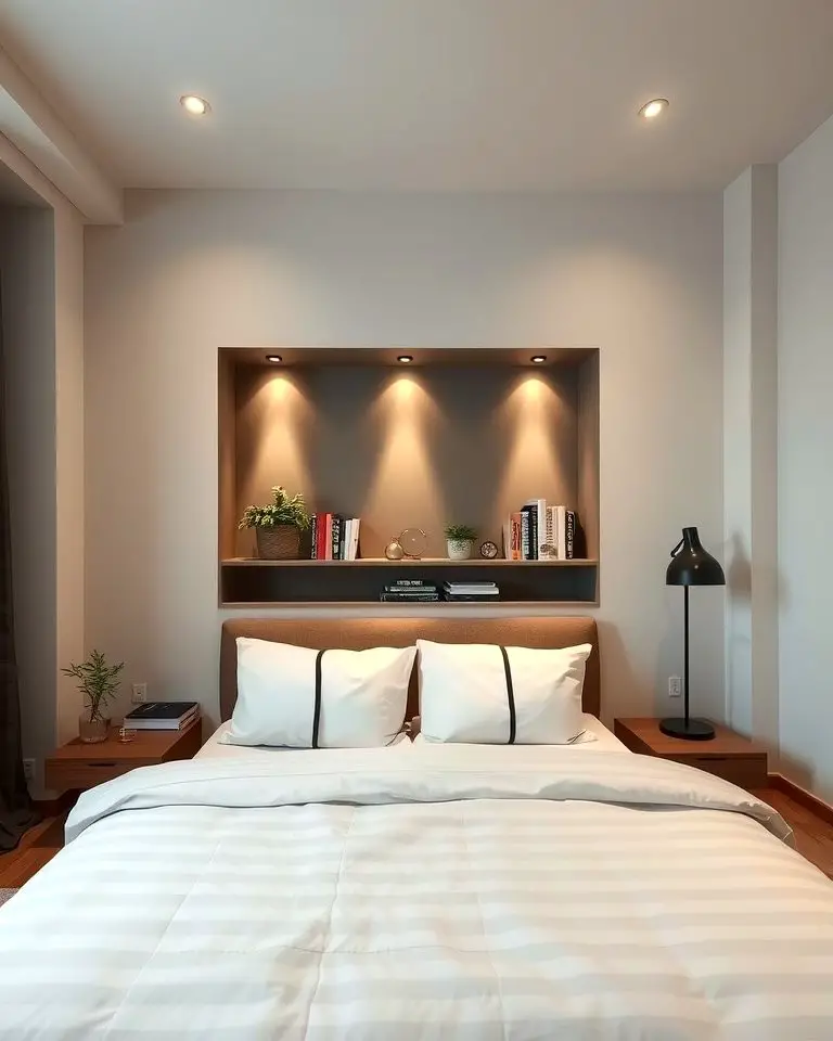 Built-In Niche or Recessed Shelf