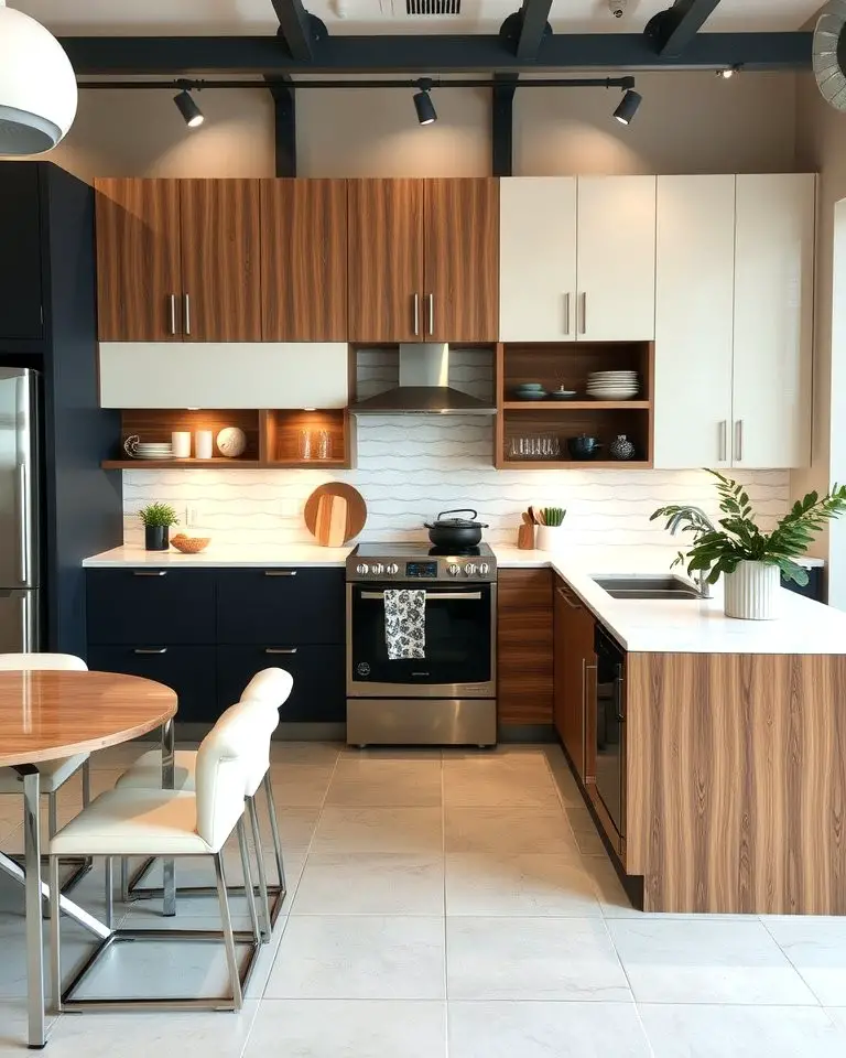 Two-Tone Cabinets