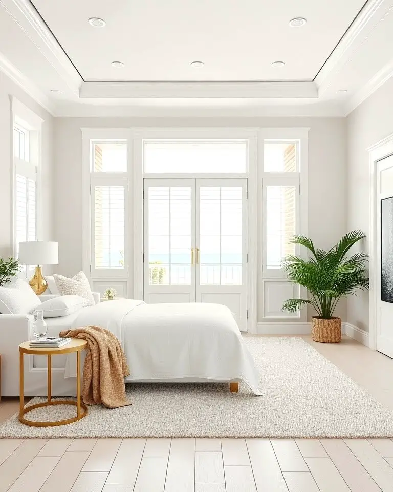 White Trim for a Clean Aesthetic