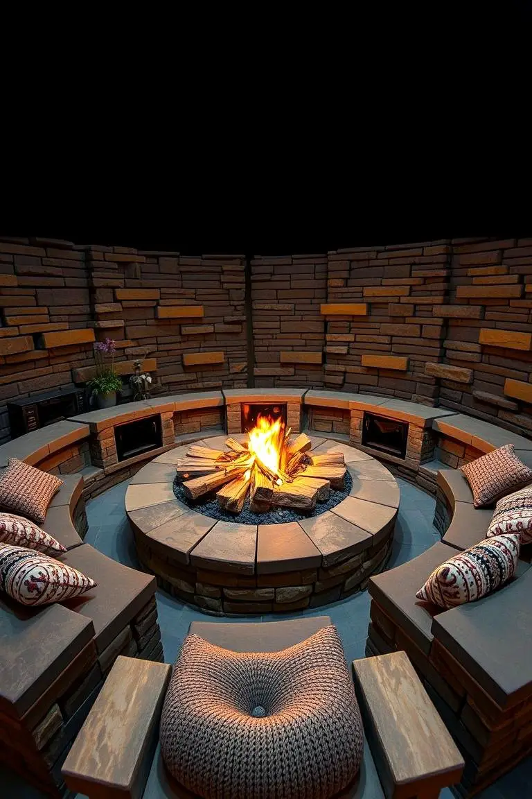 Cozy Fire Pit Gathering Spot