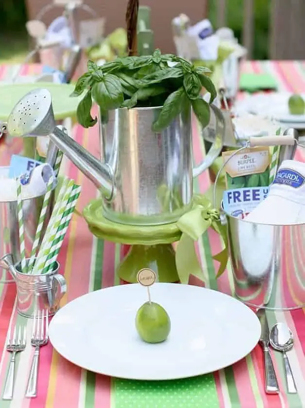 Frozen Basil Blender