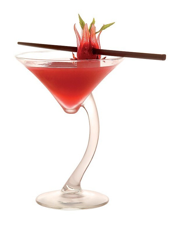 Adam & Eve Hibiscus Martini