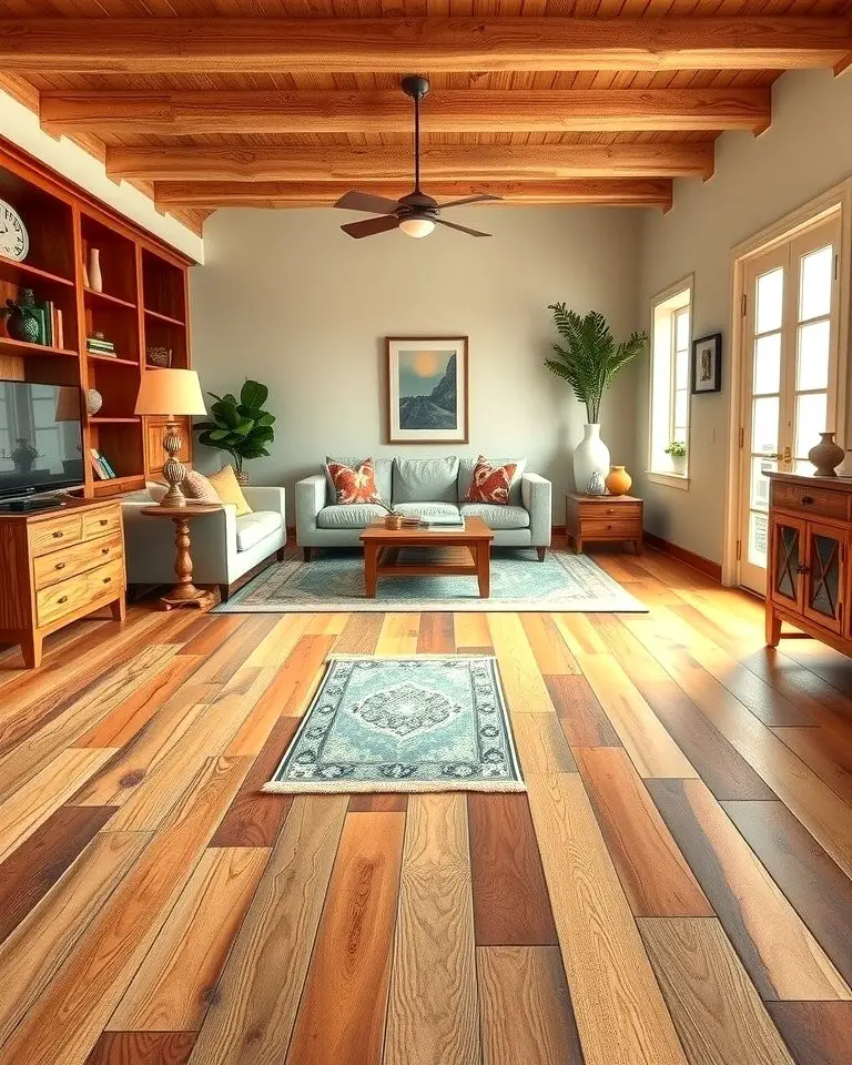 Mixed Wood Tones