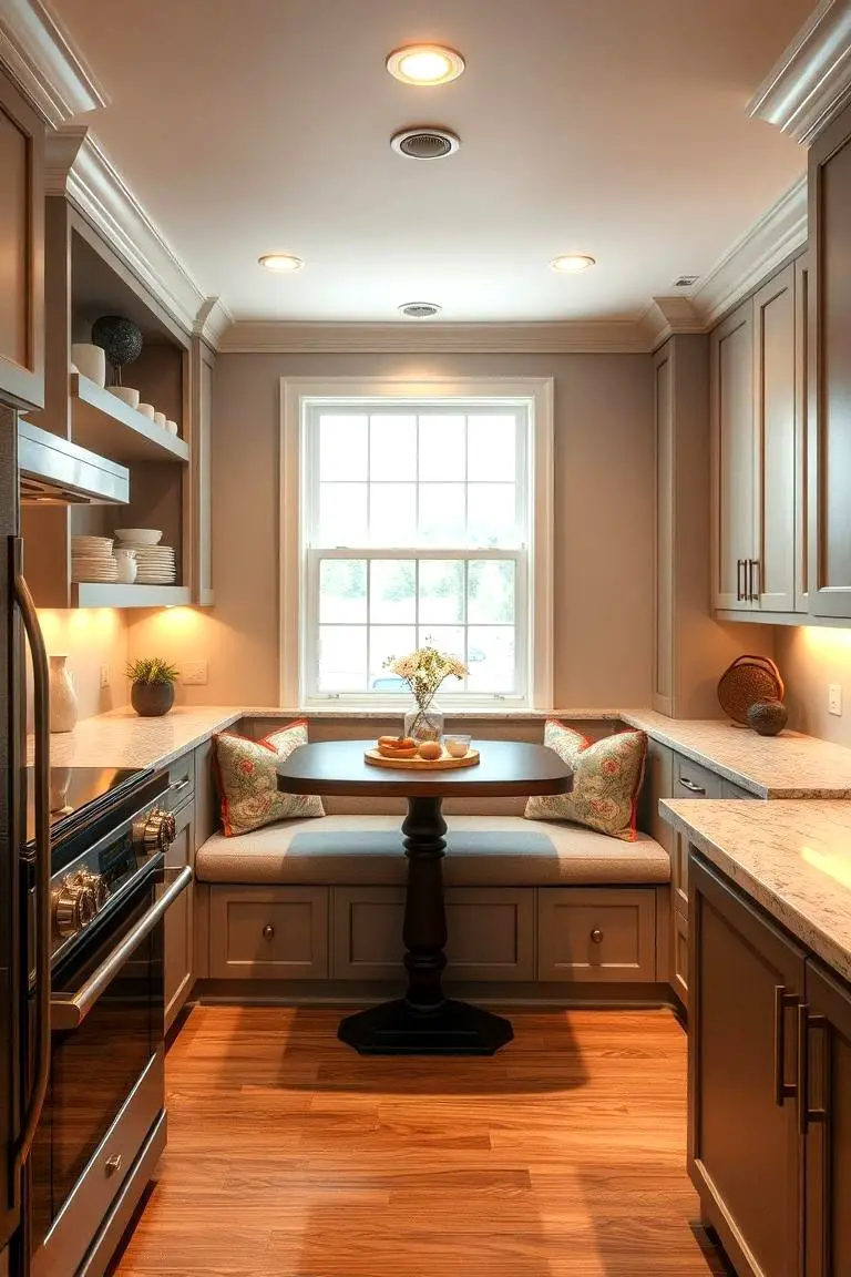 Hidden Seating Nook