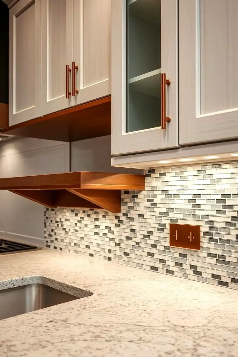 Custom Backsplash Cabinets
