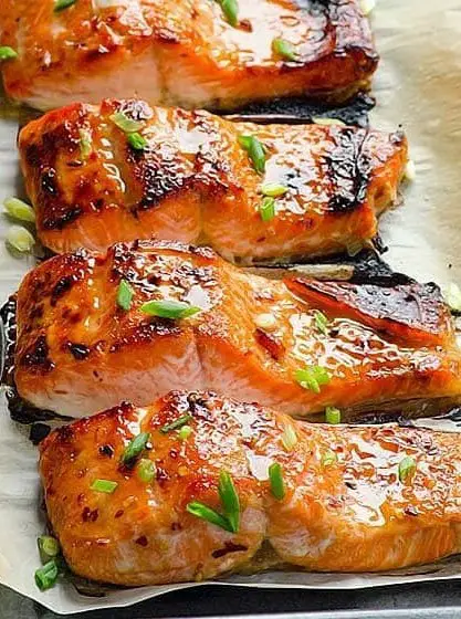 Broiled Thai Sweet Chili Salmon