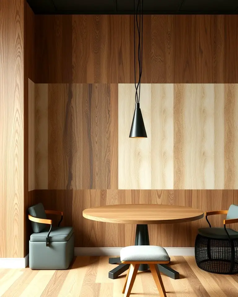 Two-Tone Wood Panels