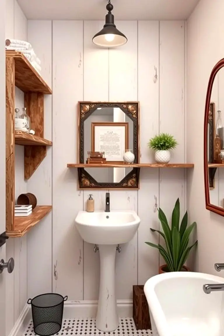 Vintage Open Shelves
