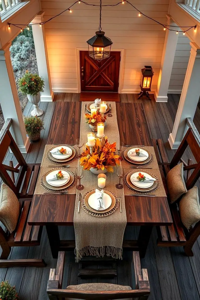 Harvest-Inspired Table Settings