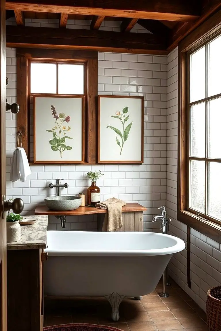 Charming Bathroom Makeover