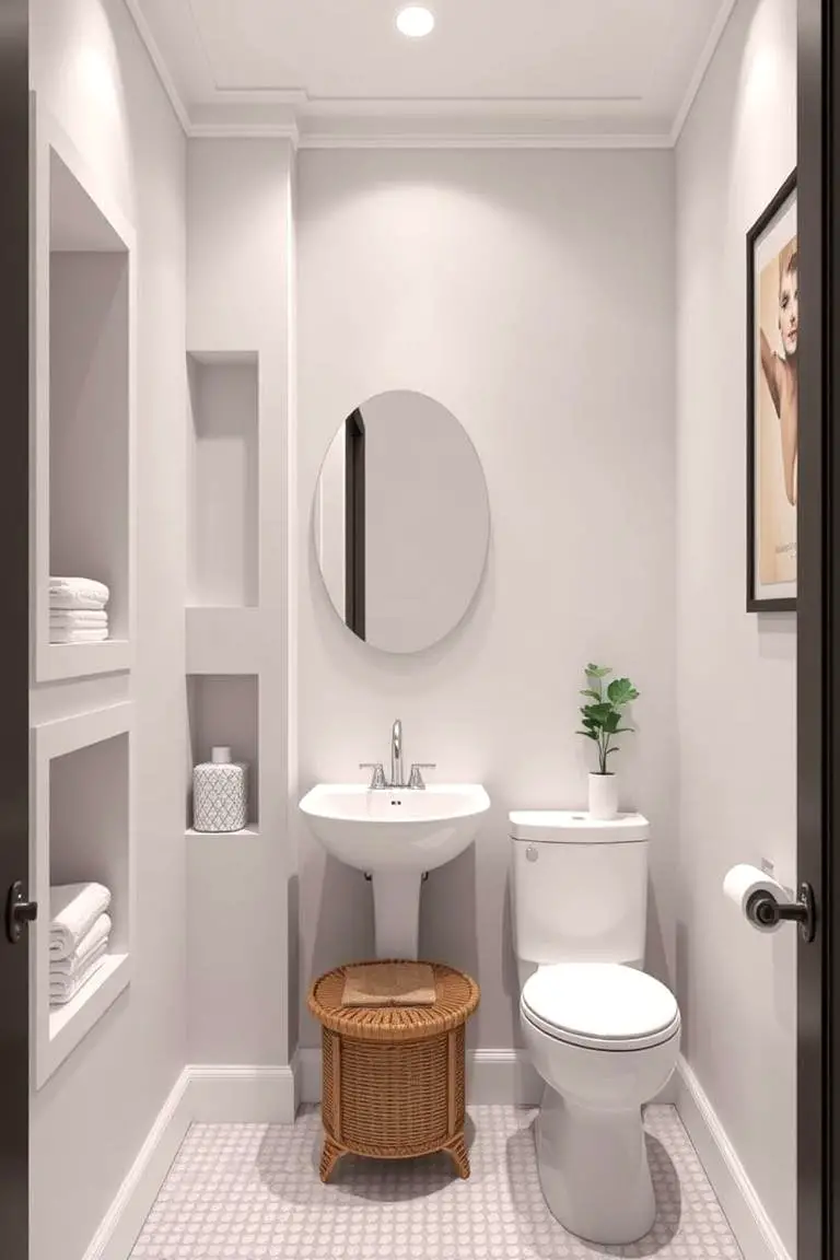 Built-in Niche Shelves