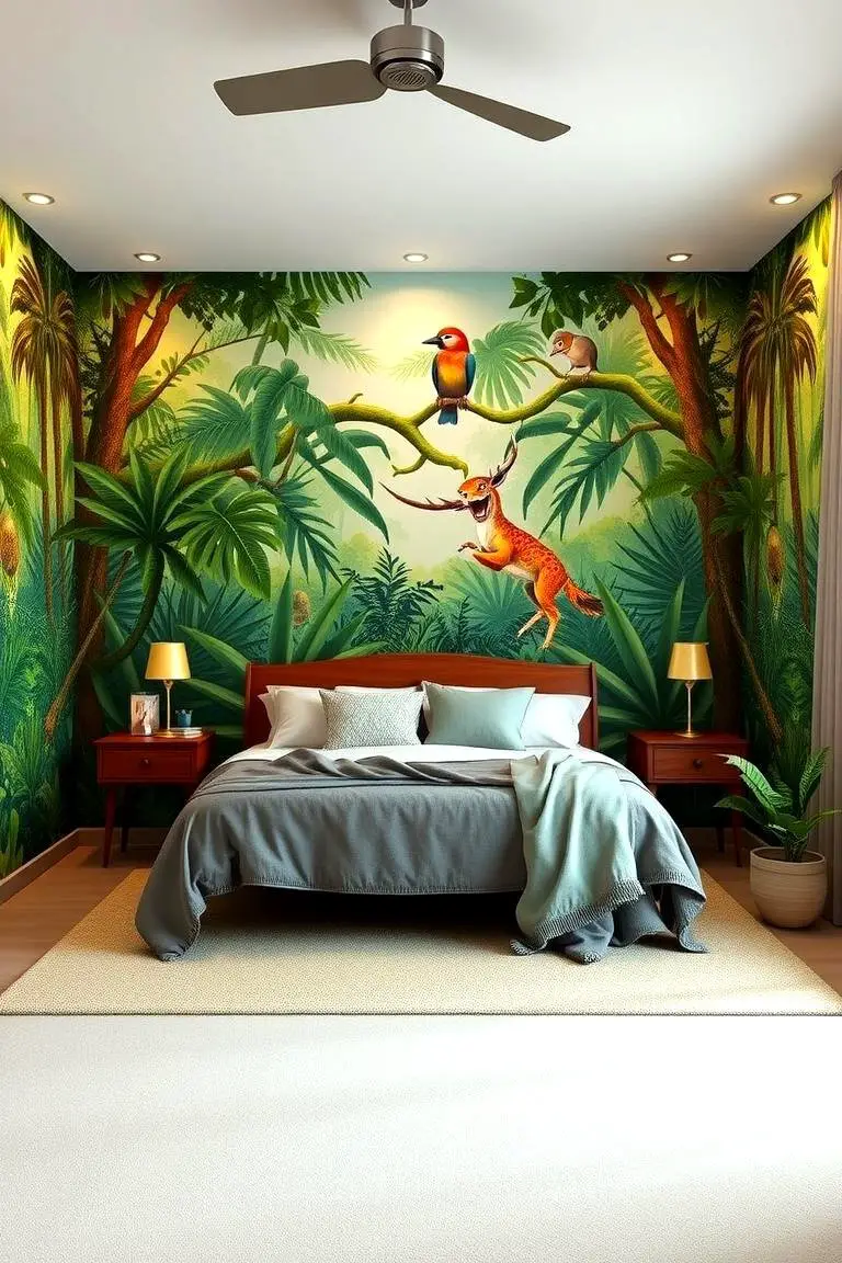 Custom Jungle Murals