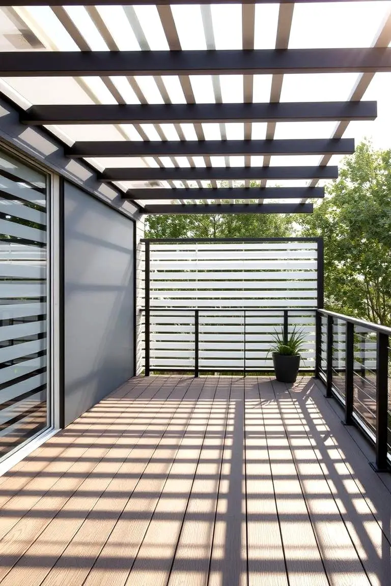 Privacy Slatted Panels