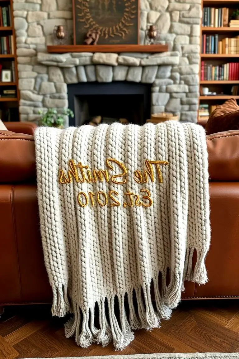 Personalized Throw Blanket