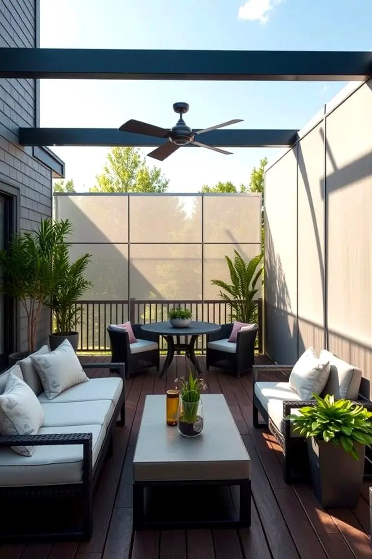 Modular Outdoor Screens